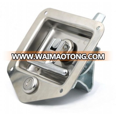 Stainless steel electrical door cabinet panel lock/Metal flat cabinet lock/304 Stainless Steel T Latch