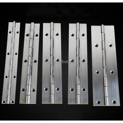 Stainless Steel Long Piano Hinge/furniture Continuous Piano Hinge/stainless Steel Piano Hinge With Hole